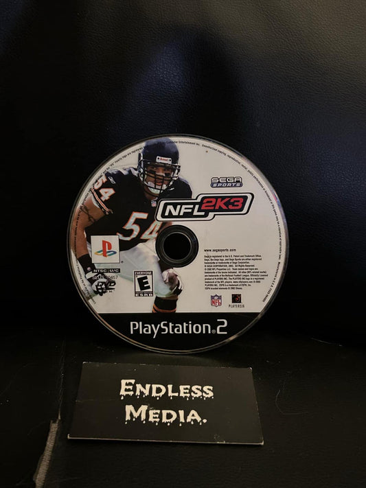 NFL 2K3 Sony Playstation 2 Loose Video Game