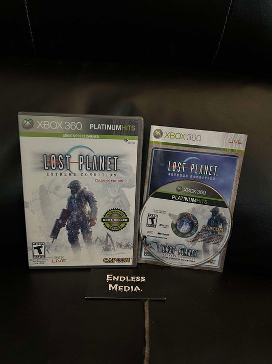 Lost Planet Extreme Condition [Colonies Edition] [Platinum Hits] Microsoft Xbox 360 CIB Video Game