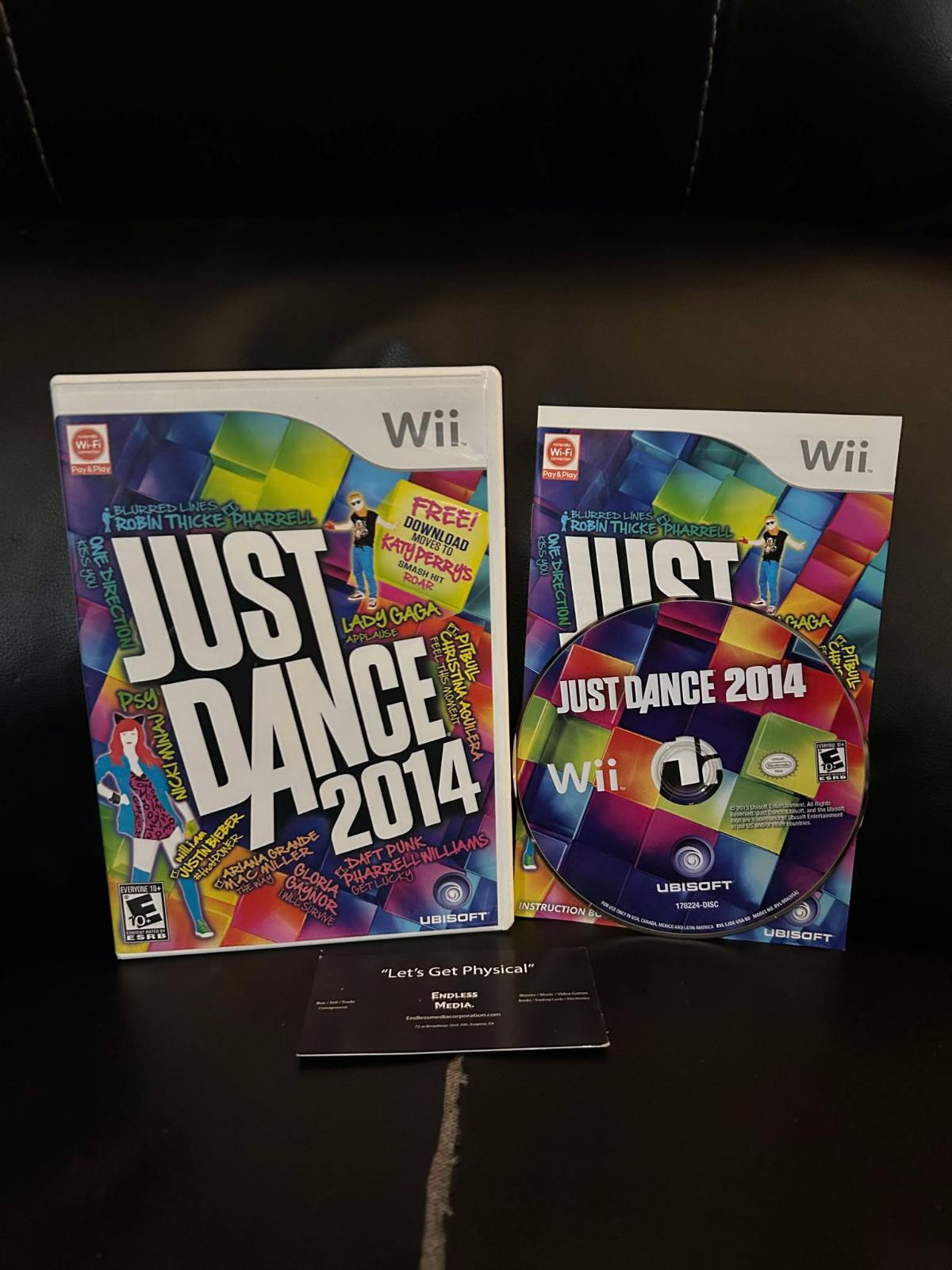 Just Dance 2014 Nintendo Wii CIB Video Game