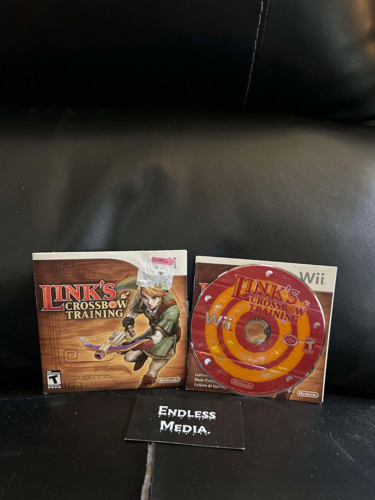 Link's Crossbow Training Nintendo Wii CIB Video Game