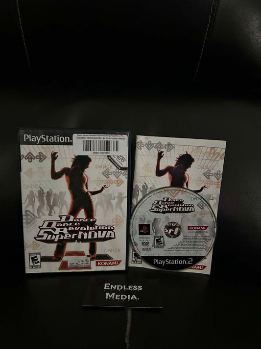 Dance Dance Revolution Supernova Sony Playstation 2 CIB Video Game