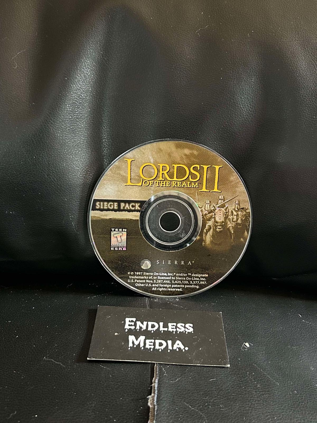 Lords of the Realm II PC PC Games Loose Video Game