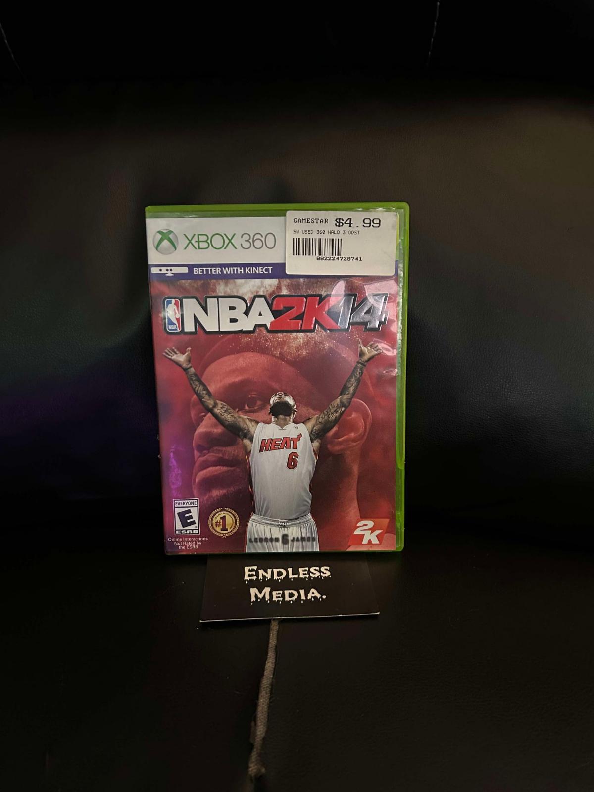 NBA 2K14 Microsoft Xbox 360 Box only Video Game