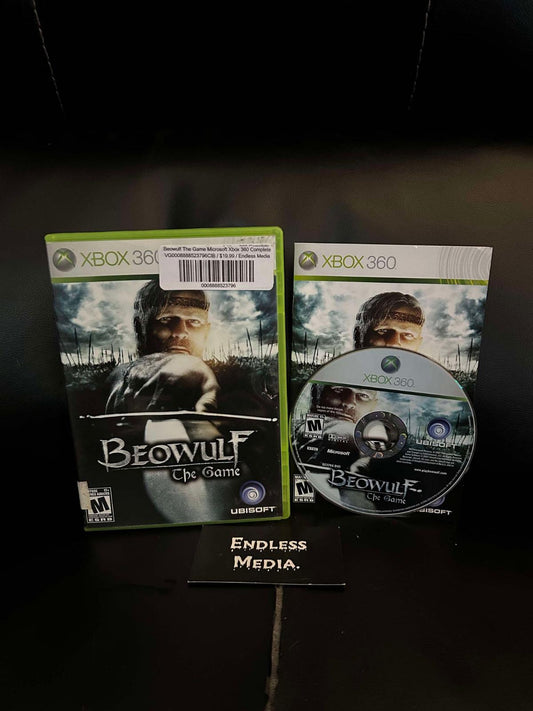 Beowulf The Game Microsoft Xbox 360 CIB Video Game