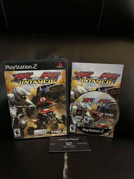 MX vs ATV Untamed Sony Playstation 2 CIB Video Game