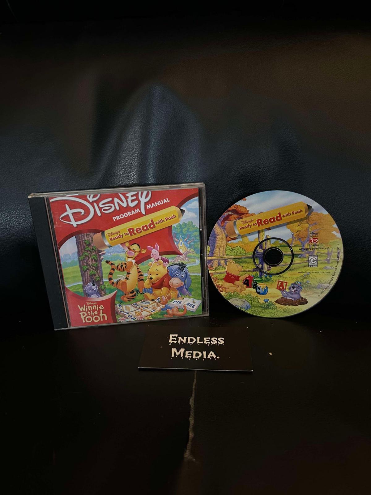 Disney's Ready To Read With Pooh PC PC Games Loose Video Game