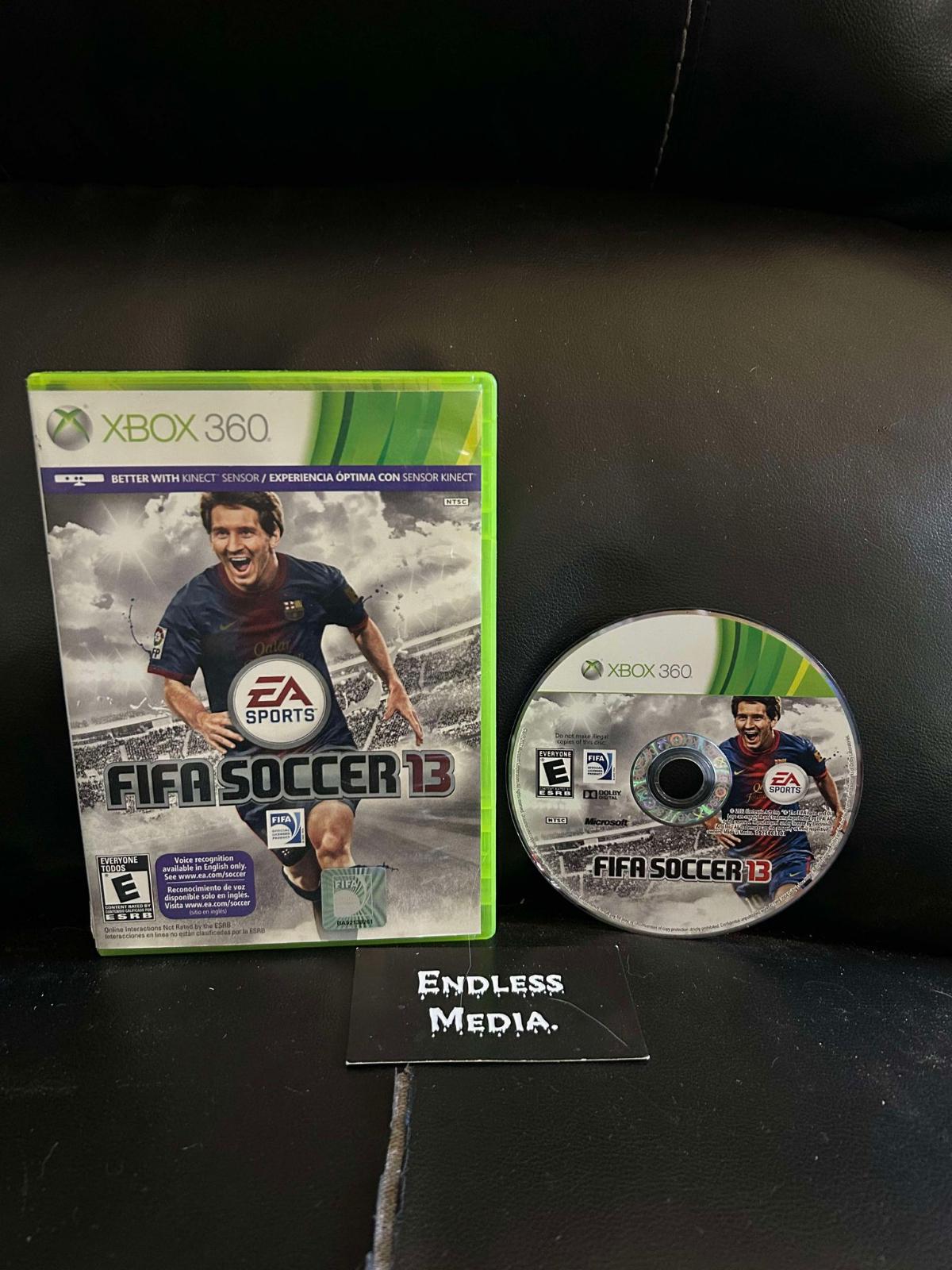 FIFA Soccer 13 Microsoft Xbox 360 Item and Box Video Game