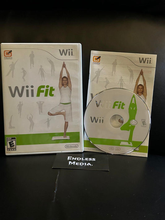 Wii Fit (game Only) Nintendo Wii CIB Video Game