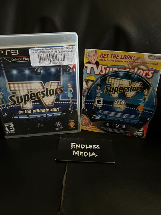 TV SuperStars Sony Playstation 3 CIB Video Game