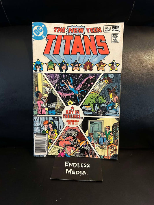 The New Teen Titans [Newsstand] #8 (1981) Comic Books New Teen Titans Ungraded