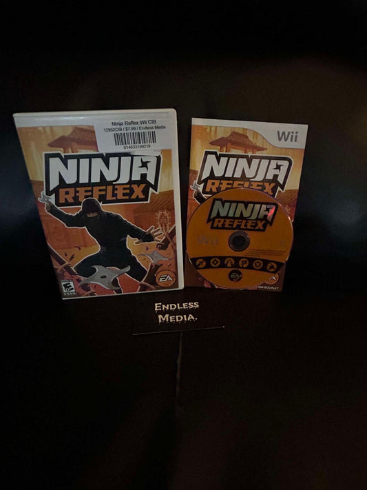 Ninja Reflex Nintendo Wii CIB Video Game