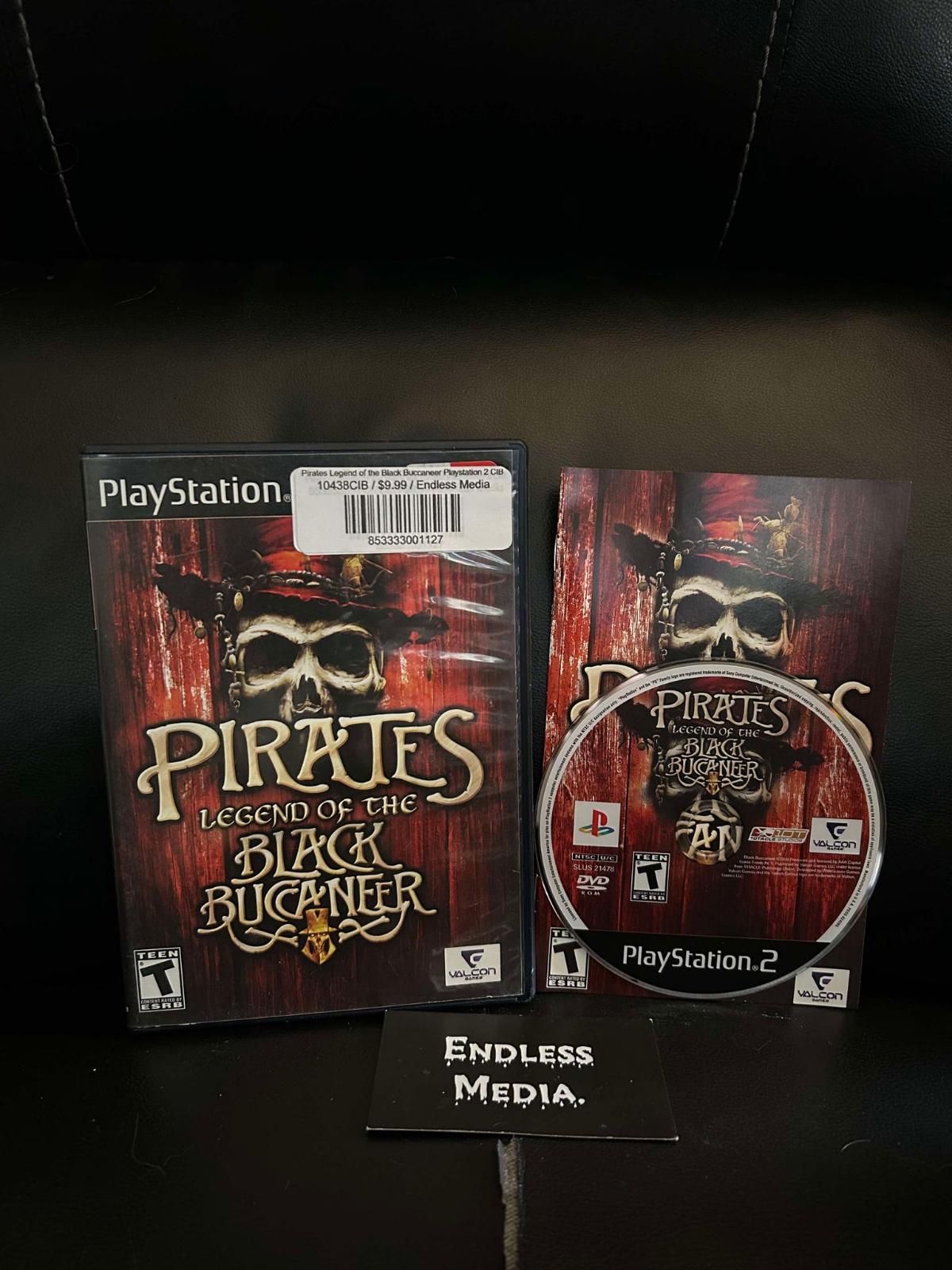 Pirates Legend of the Black Buccaneer Sony Playstation 2 CIB Video Game