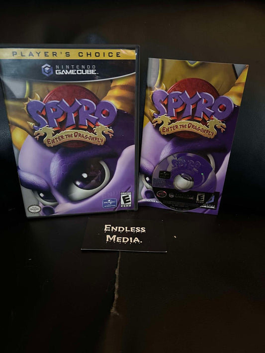 Spyro Enter the Dragonfly [Player's Choice] Nintendo Gamecube Loose Video Game