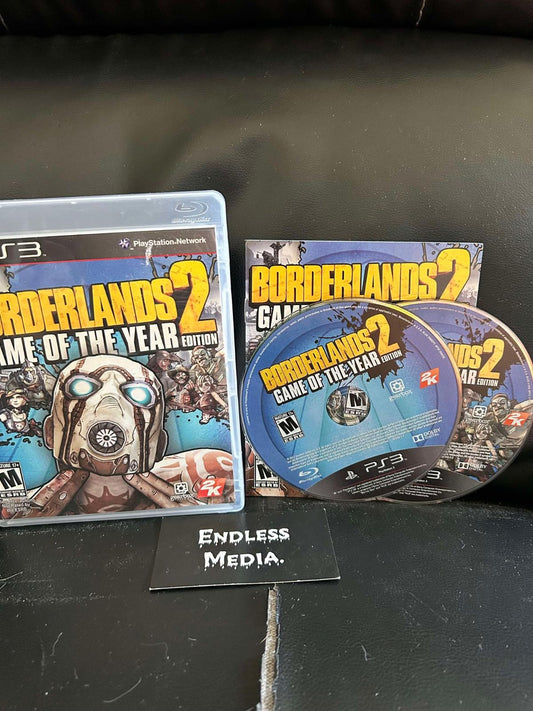 Borderlands 2 [Game of the Year] Sony Playstation 3 CIB Video Game