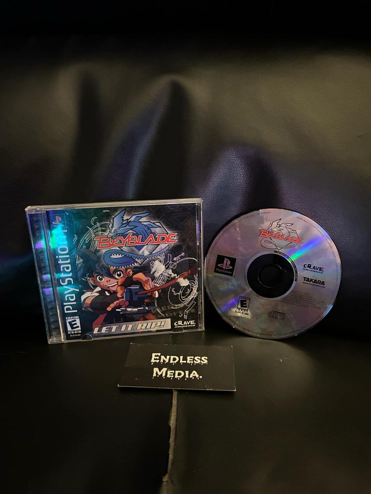 Beyblade Let It Rip Sony Playstation CIB Video Game