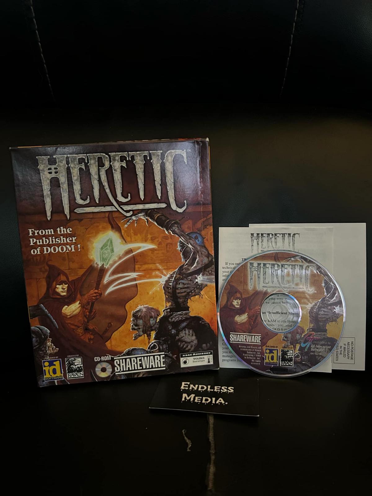 Heretic PC PC Games CIB Video Game