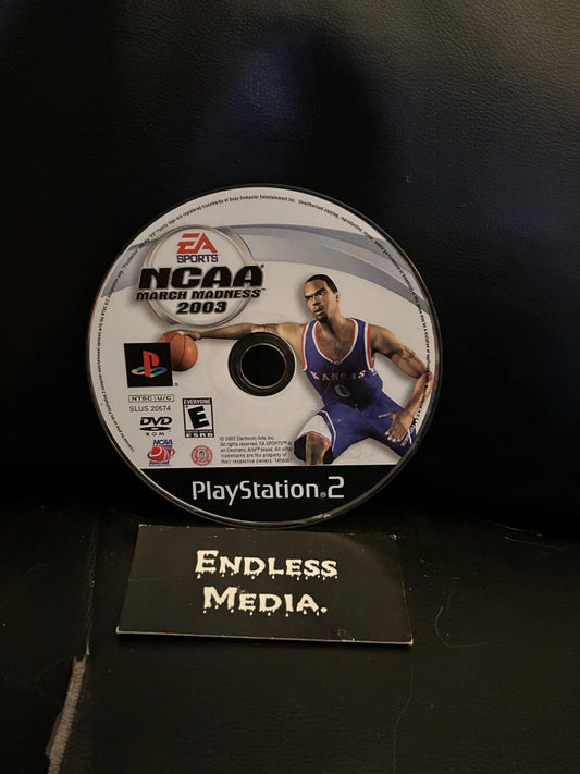 NCAA March Madness 2003 Sony Playstation 2 Loose Video Game