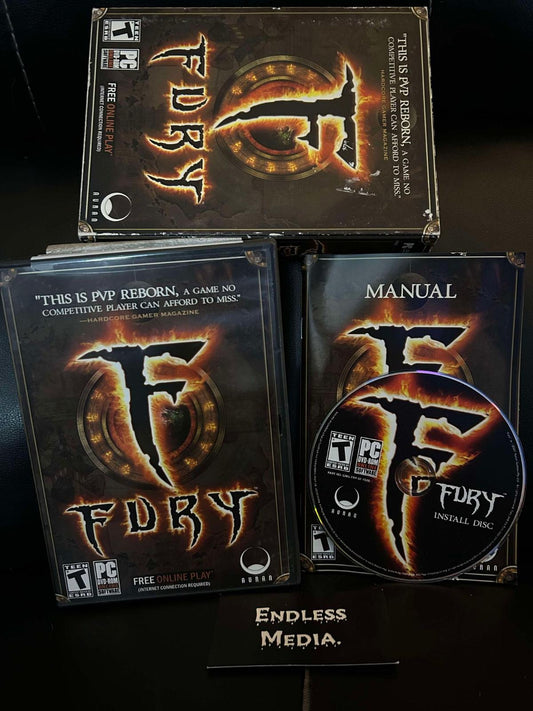 Fury PC PC Games CIB Video Game