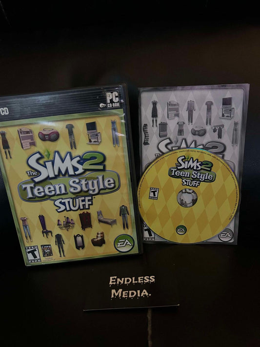 The Sims 2: Teen Style Stuff PC PC Games CIB Video Game