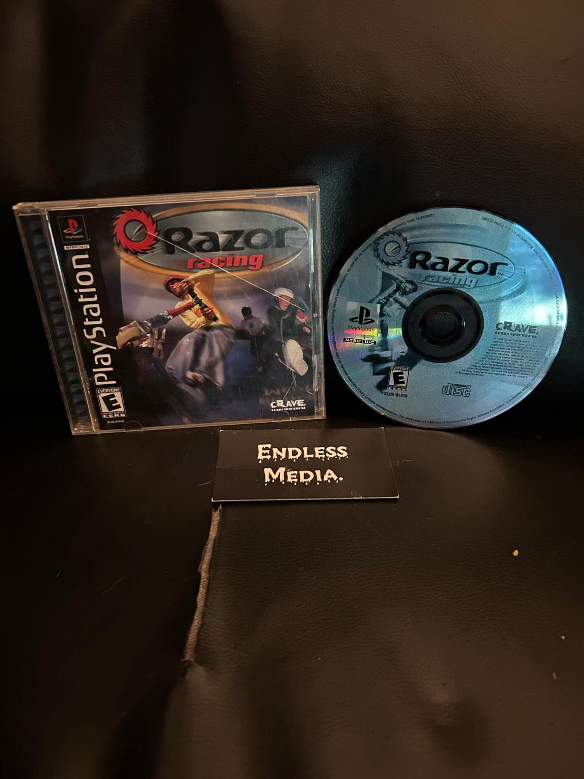Razor Racing Sony Playstation CIB Video Game