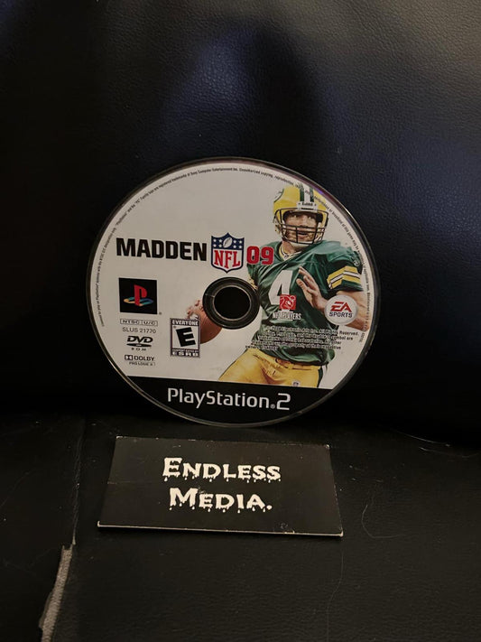 Madden 2009 Sony Playstation 2 Loose Video Game