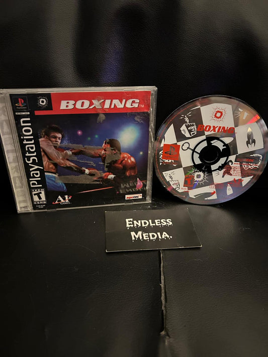 Boxing Sony Playstation CIB Video Game