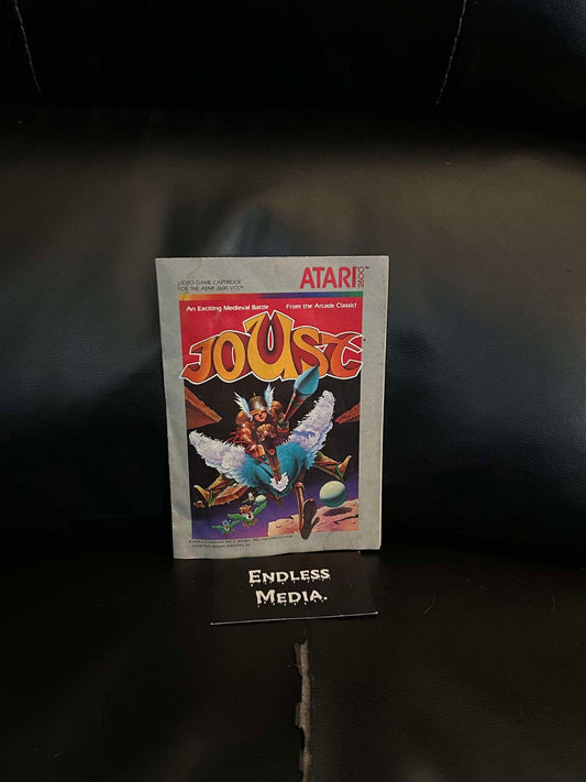 Joust Atari Atari 2600 Manual only Video Game