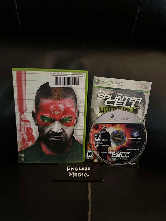 Splinter Cell Double Agent Microsoft Xbox 360 CIB Video Game