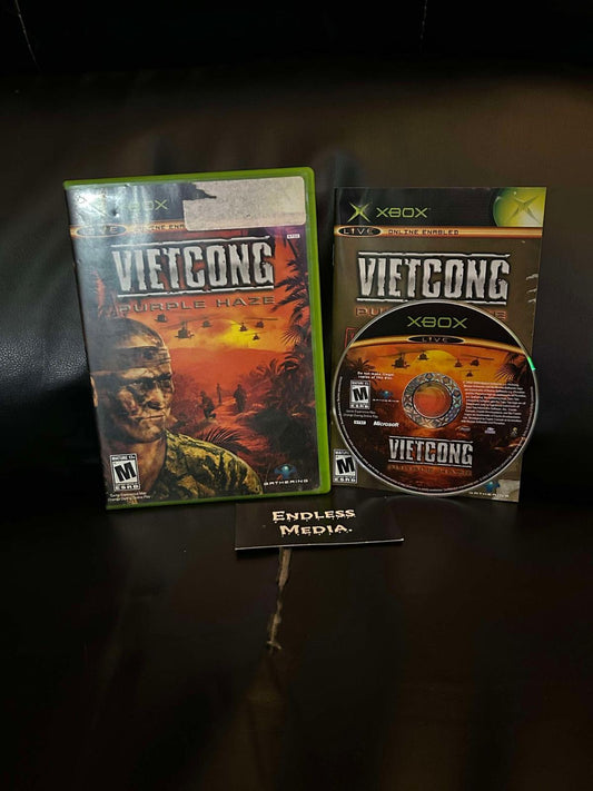 Vietcong Purple Haze Microsoft Xbox CIB Video Game