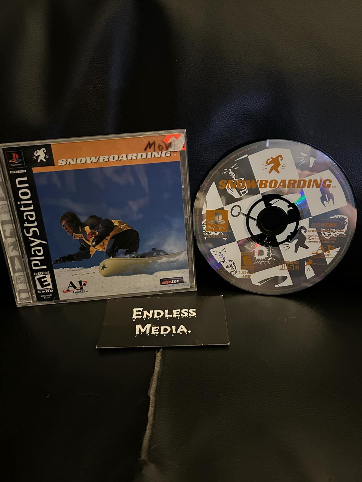 Snowboarding Sony Playstation CIB Video Game