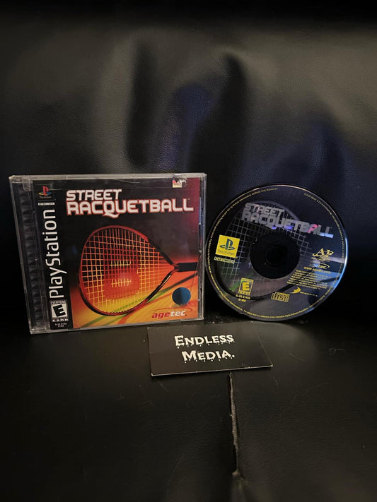 Street Racquetball Sony Playstation CIB Video Game