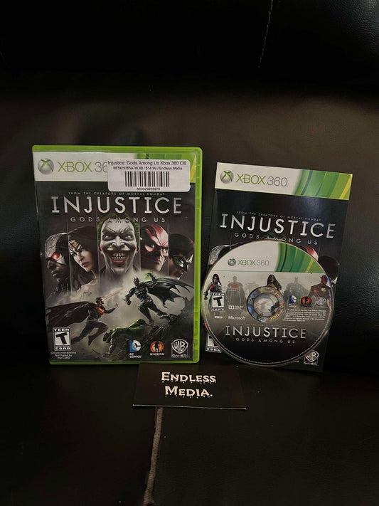 Injustice: Gods Among Us Microsoft Xbox 360 CIB Video Game