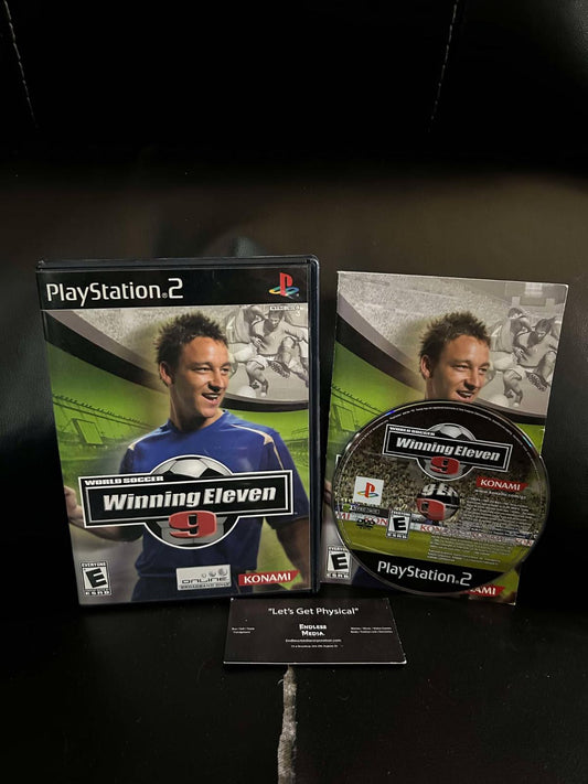 Winning Eleven 9 Sony Playstation 2 CIB Video Game