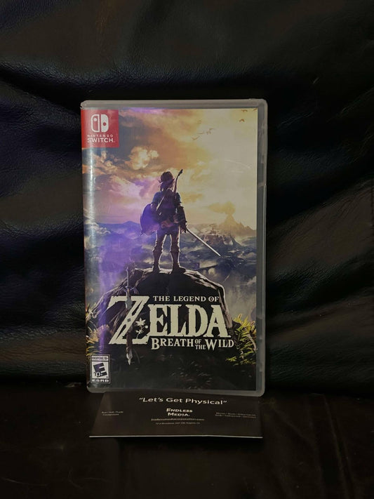 Zelda Breath of the Wild Nintendo Nintendo Switch Box only Video Game