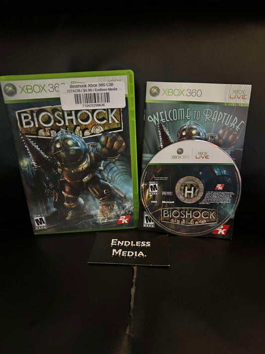 Bioshock Microsoft Xbox 360 CIB Video Game