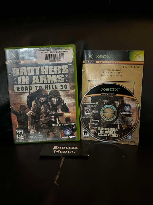 Brothers in Arms Road to Hill 30 Microsoft Xbox CIB Video Game