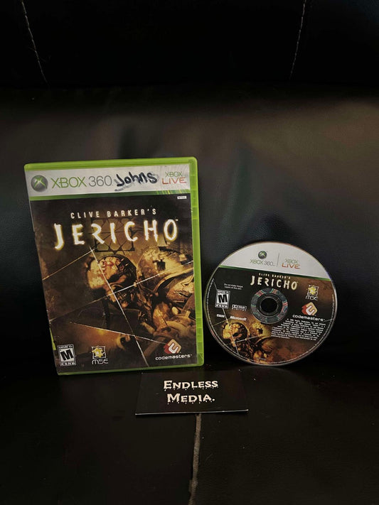 Jericho Microsoft Xbox 360 Item and Box Video Game