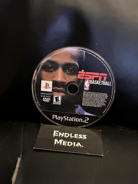 ESPN Basketball Sony Playstation 2 Loose Video Game