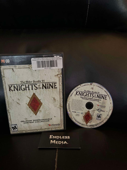 Elder Scrolls IV: Knights of the Nine PC PC Games Item and Box Video Game