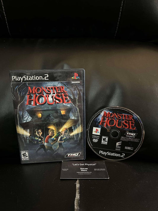 Monster House Sony Playstation 2 Item and Box Video Game