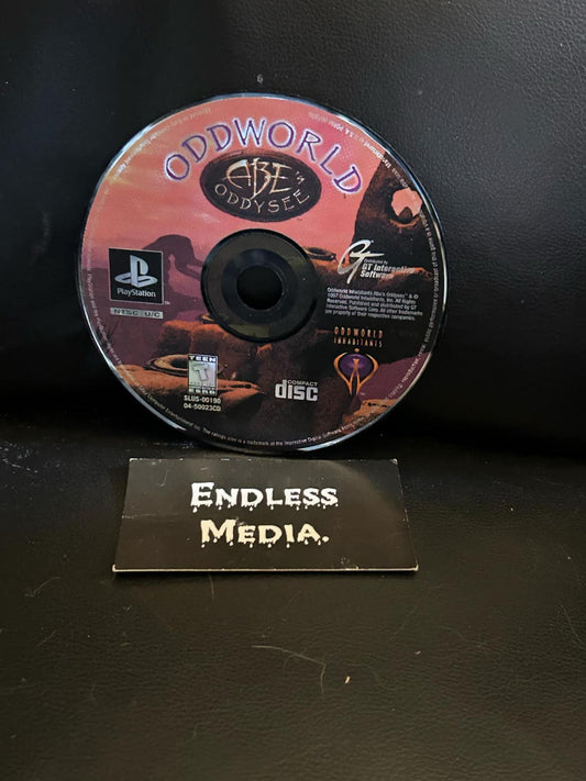 Oddworld Abe's Oddysee Sony Playstation Loose Video Game