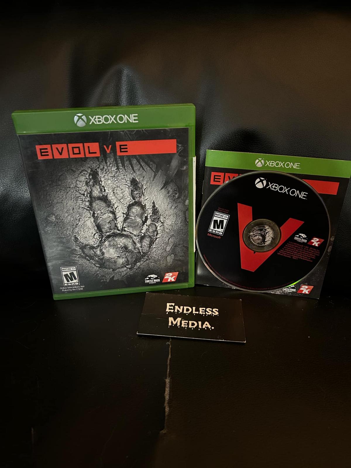 Evolve Microsoft Xbox One CIB Video Game