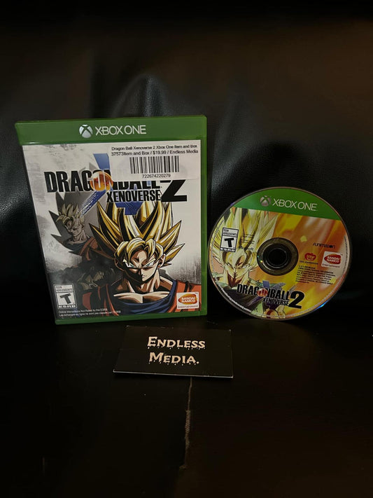 Dragon Ball Xenoverse 2 Microsoft Xbox One Item and Box Video Game