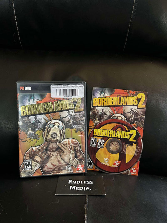 Borderlands 2 PC PC Games CIB Video Game