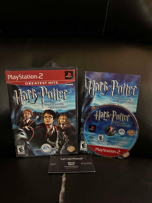 Harry Potter Prisoner of Azkaban [Greatest Hits] Sony Playstation 2 CIB Video Game