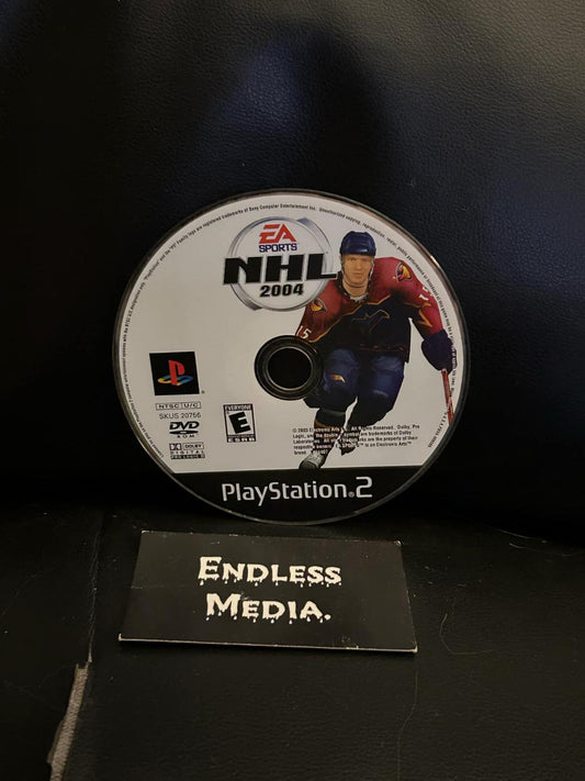 NHL 2004 Sony Playstation 2 Loose Video Game