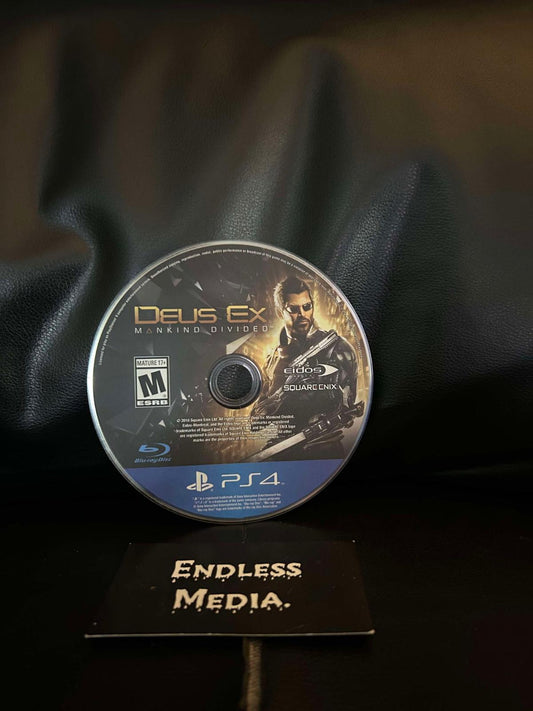 Deus Ex: Mankind Divided Sony Playstation 4 Loose Video Game