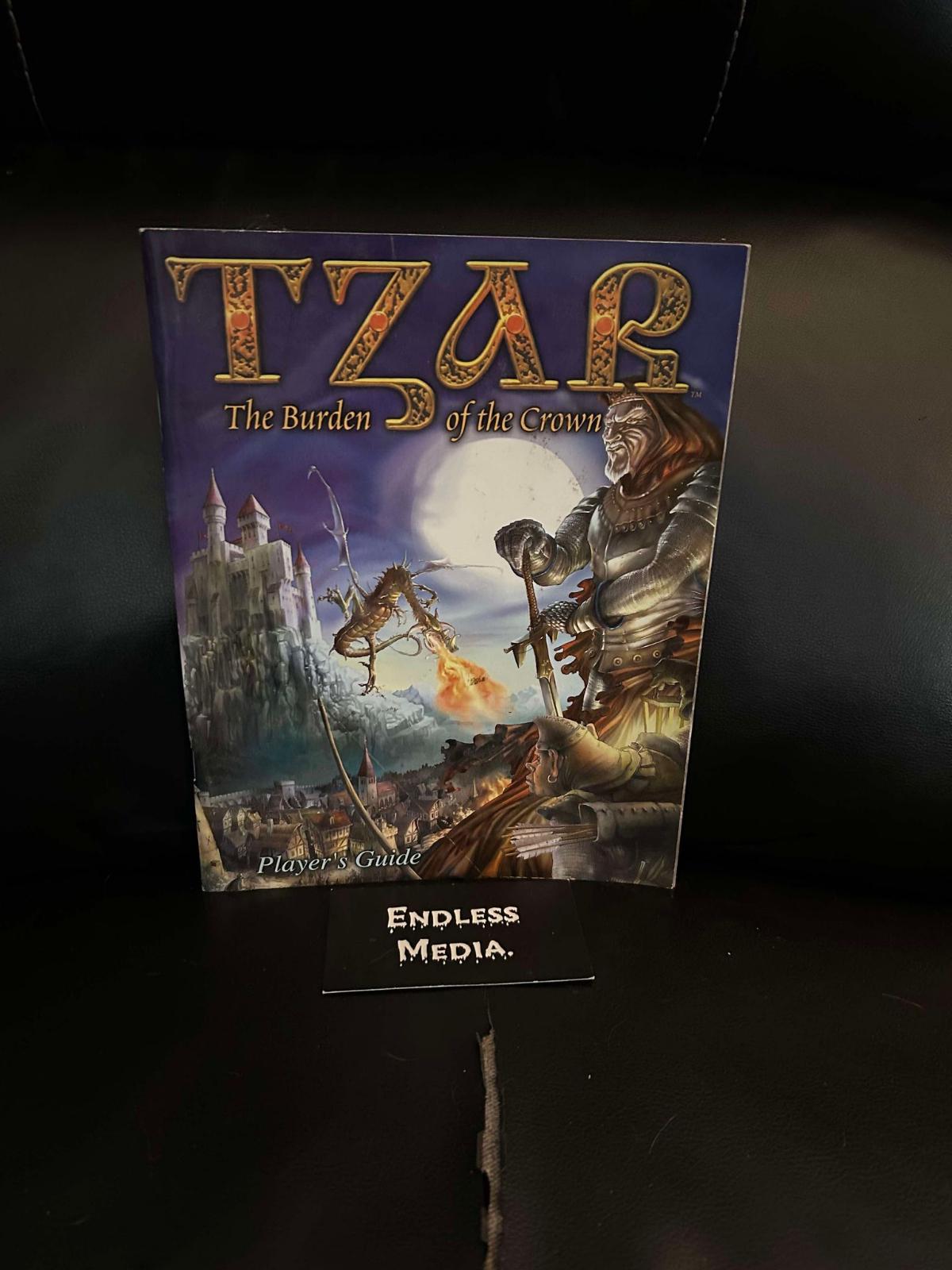 Tzar: The Burden of the Crown PC PC Games Manual only Video Game