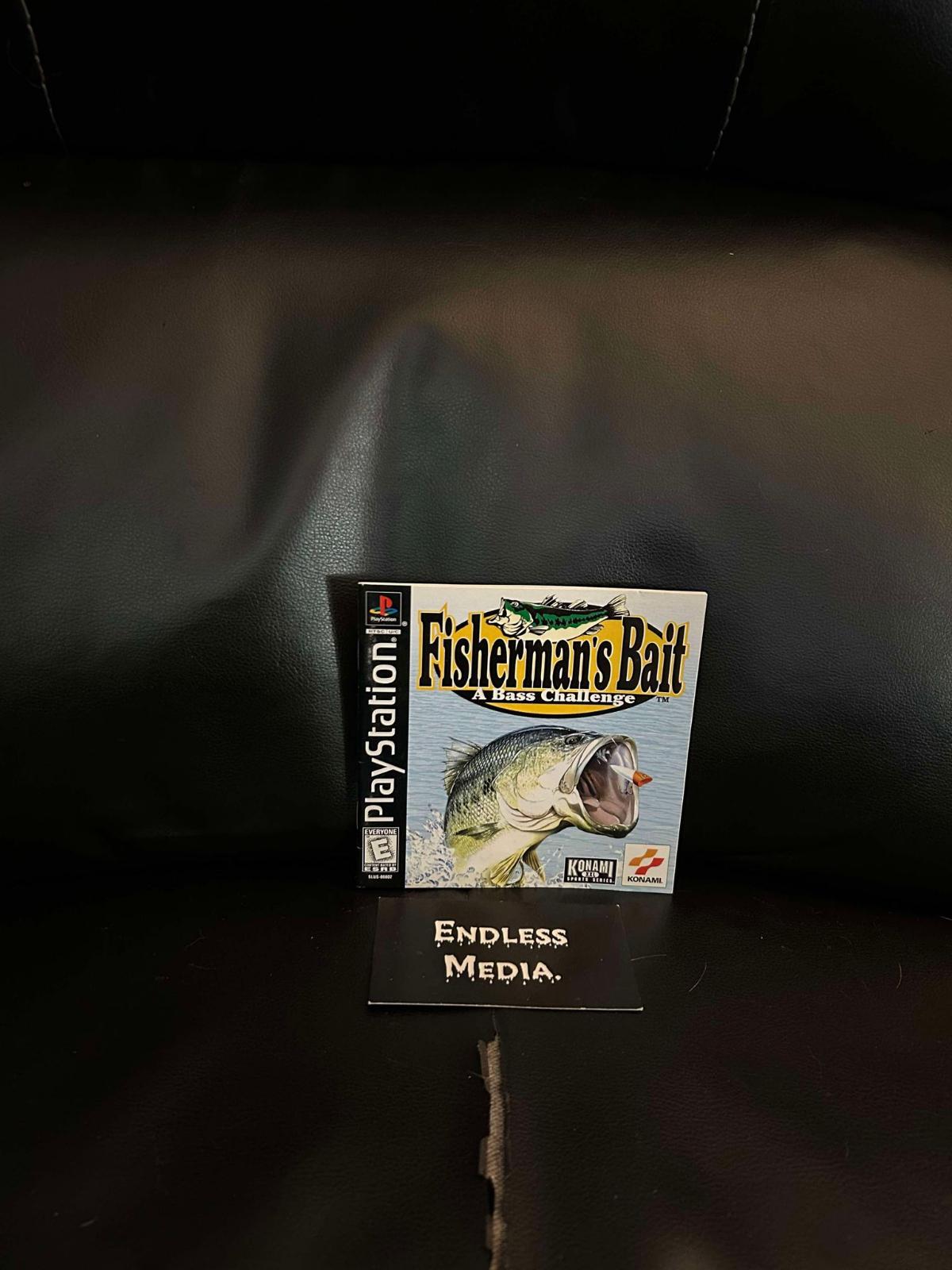 Fisherman's Bait Sony Playstation Manual only Video Game