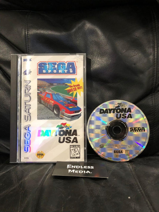 Daytona USA Sega Sega Saturn CIB Video Game